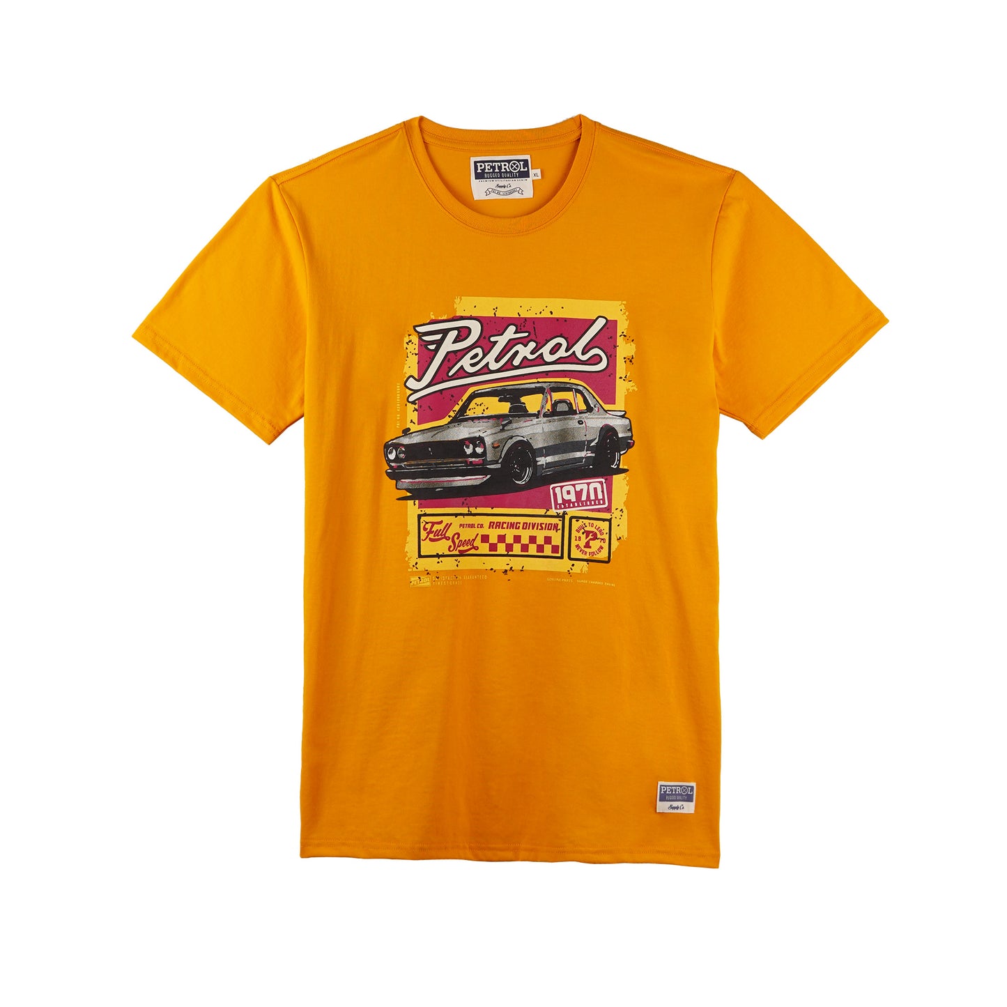 Petrol Men's Basic Tees Slim Fitting 158650-U (Canary)