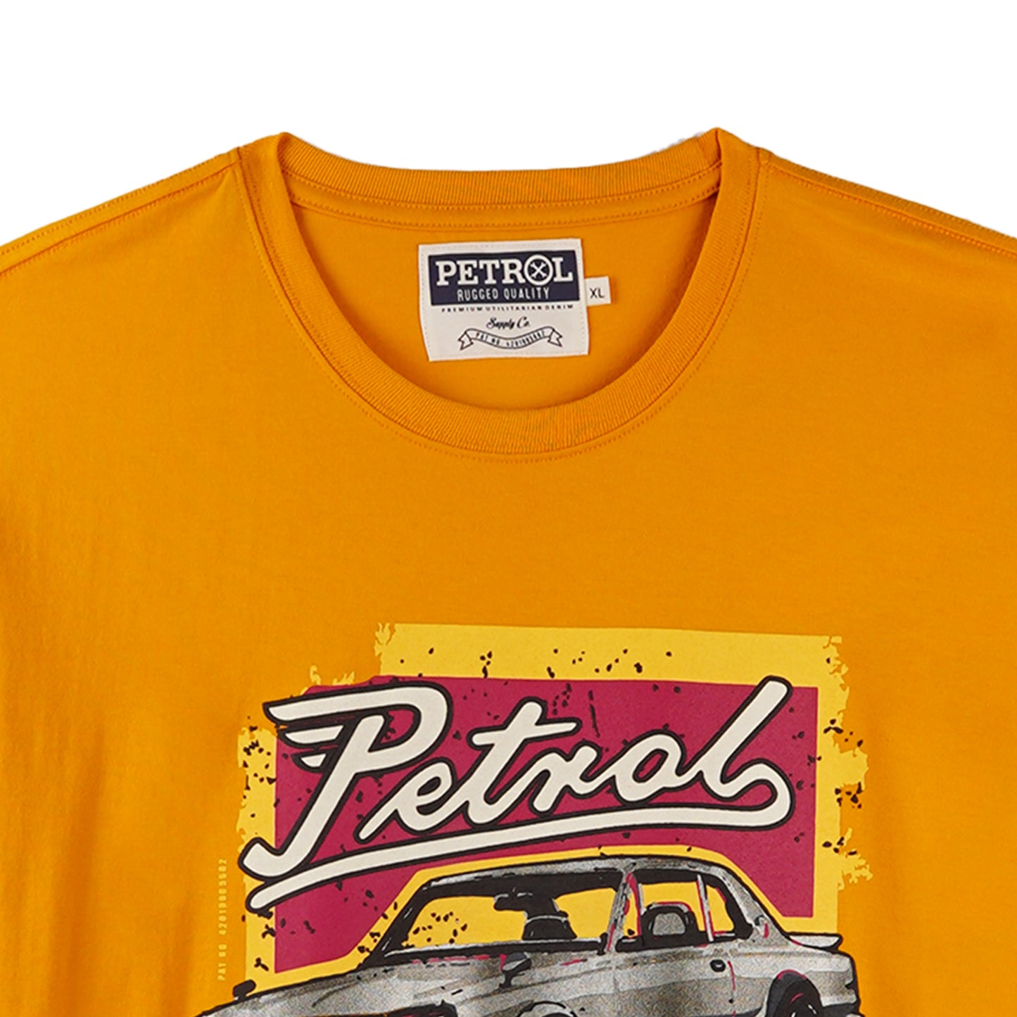 Petrol Men's Basic Tees Slim Fitting 158650-U (Canary)