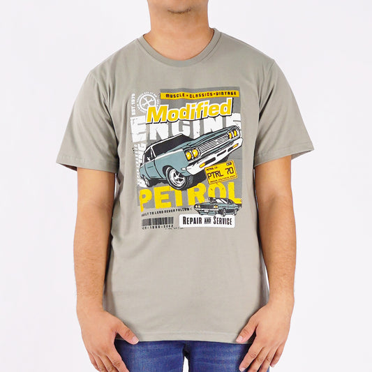 Petrol Men's Basic Tees Slim Fitting 175848-U (Rock Ridge)
