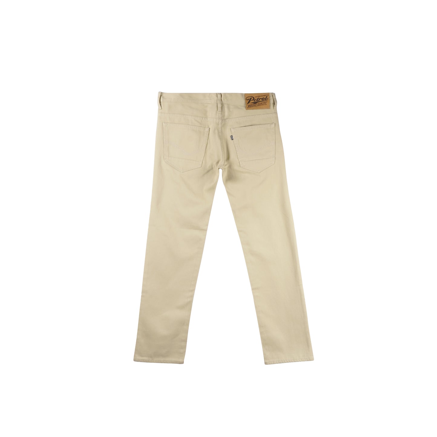Petrol Men's Basic Denim Pants Skinny Fitting Mid-Rise 173306 (Light Khaki)
