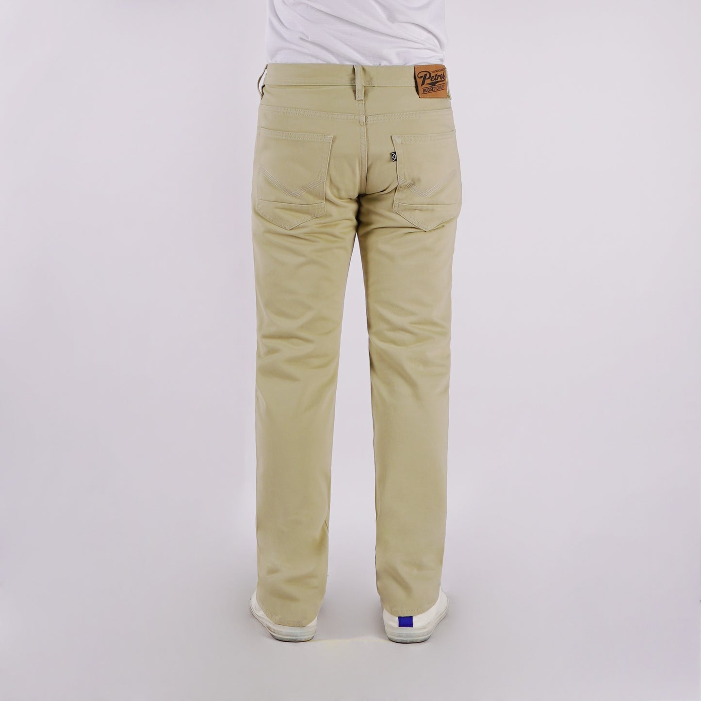 Petrol Men's Basic Denim Pants Skinny Fitting Mid-Rise 173306 (Light Khaki)