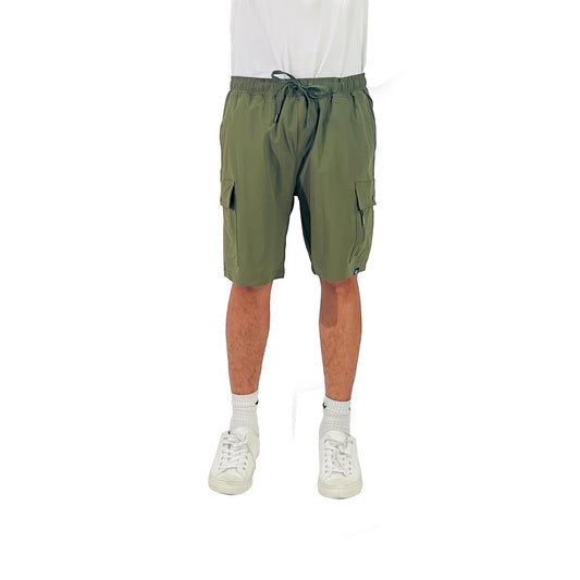 Petrol Men's Basic Non-Denim Cargo Short Mid-Rise Fitting 179835 (Fatigue)