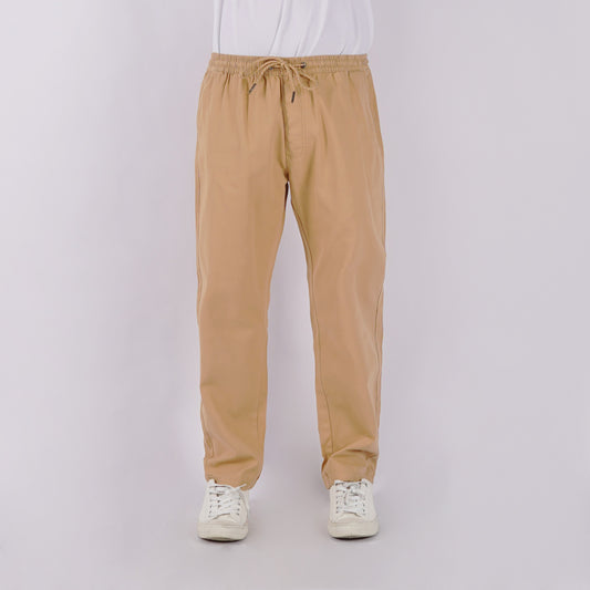 Petrol Men's Basic Non-Denim Trouser Pants Mid-Rise 176055 (Sand)