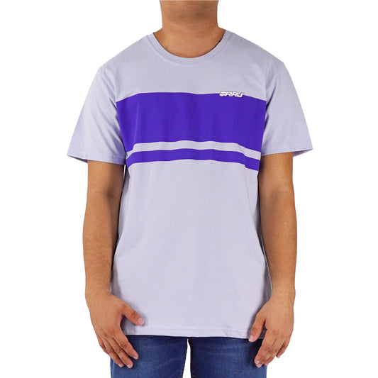 RRJ Men's Basic Tees Semibody Fitting 174847-U (Heather Blue)