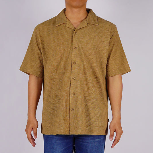 Petrol Men's Basic Woven Shirt Comfort Fitting 169262 (Khaki)
