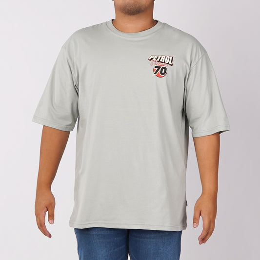 Petrol Mens Basic Tees Oversized Fitting 175930-U (Sage)