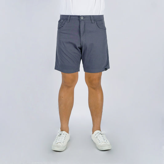 Petrol Men's Basic Non-Denim Tapered Short Mid-Rise 176705 (Gray)