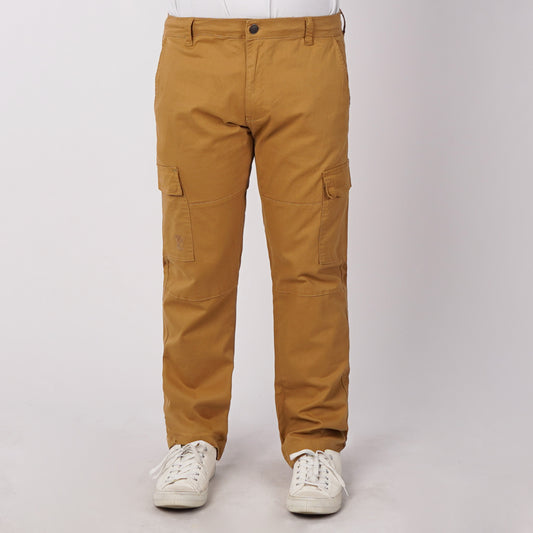 Petrol Men's Basic Non-Denim Cargo Pants Mid-Rise Fitting 175566 (Dark Khaki)