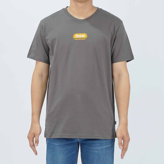 Petrol Men's Basic Tees Slim Fitting 179694-U (Charcoal)