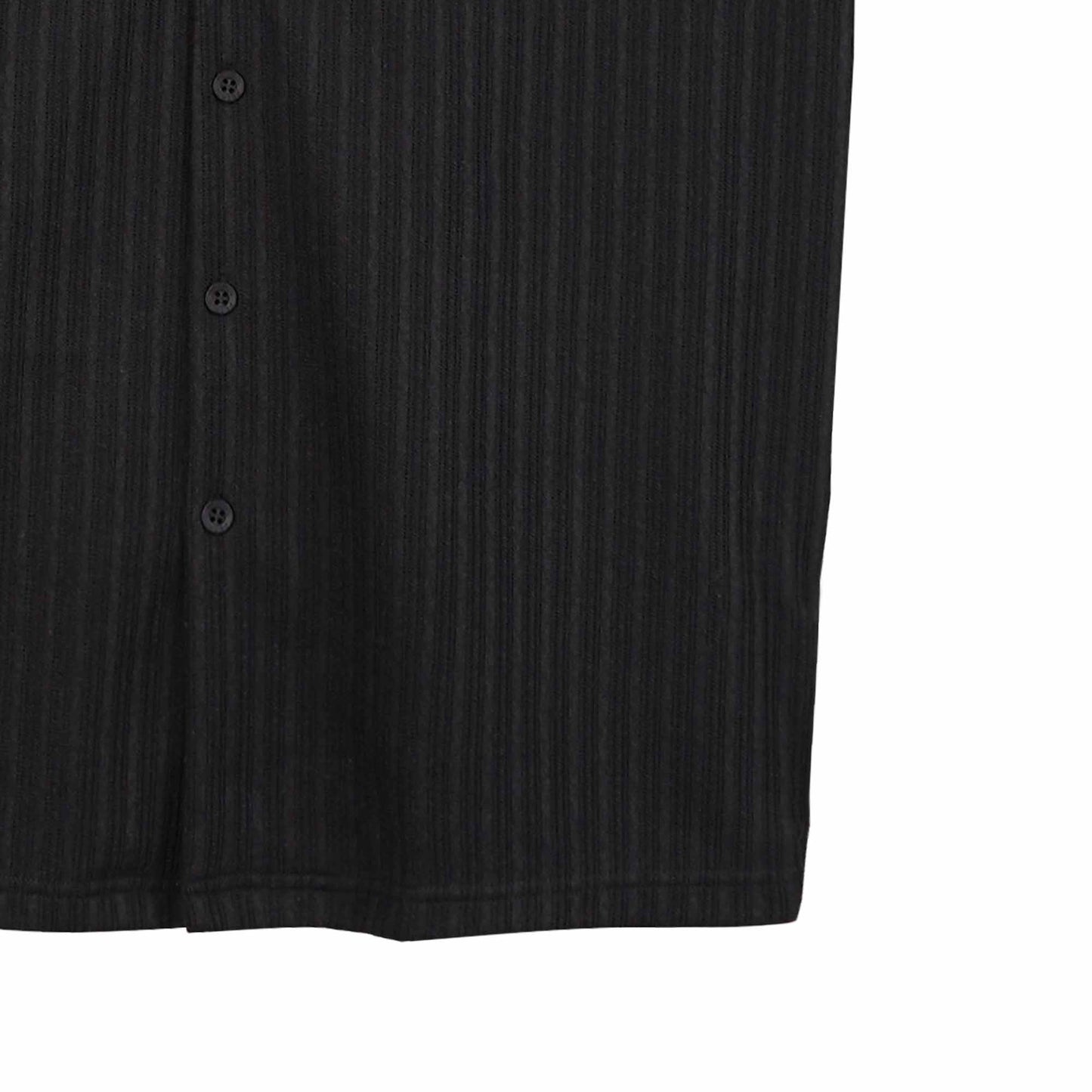 Petrol Men's Basic Woven Shirt Oversized Fitting 168424 (Black)