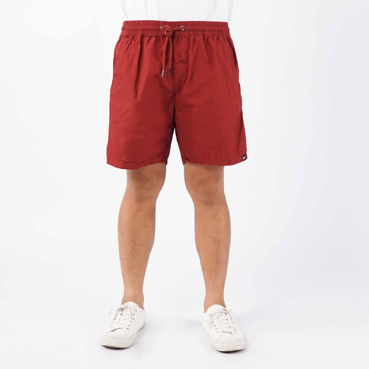 Petrol Men's Basic Non-Denim Jogger Short Mid-Rise 180879-U (Maroon)
