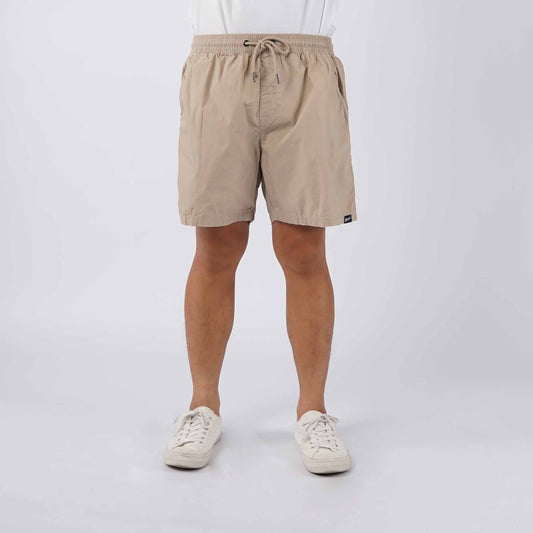 Petrol Men's Basic Non-Denim Jogger Short Mid-Rise 180850-U (Beige)