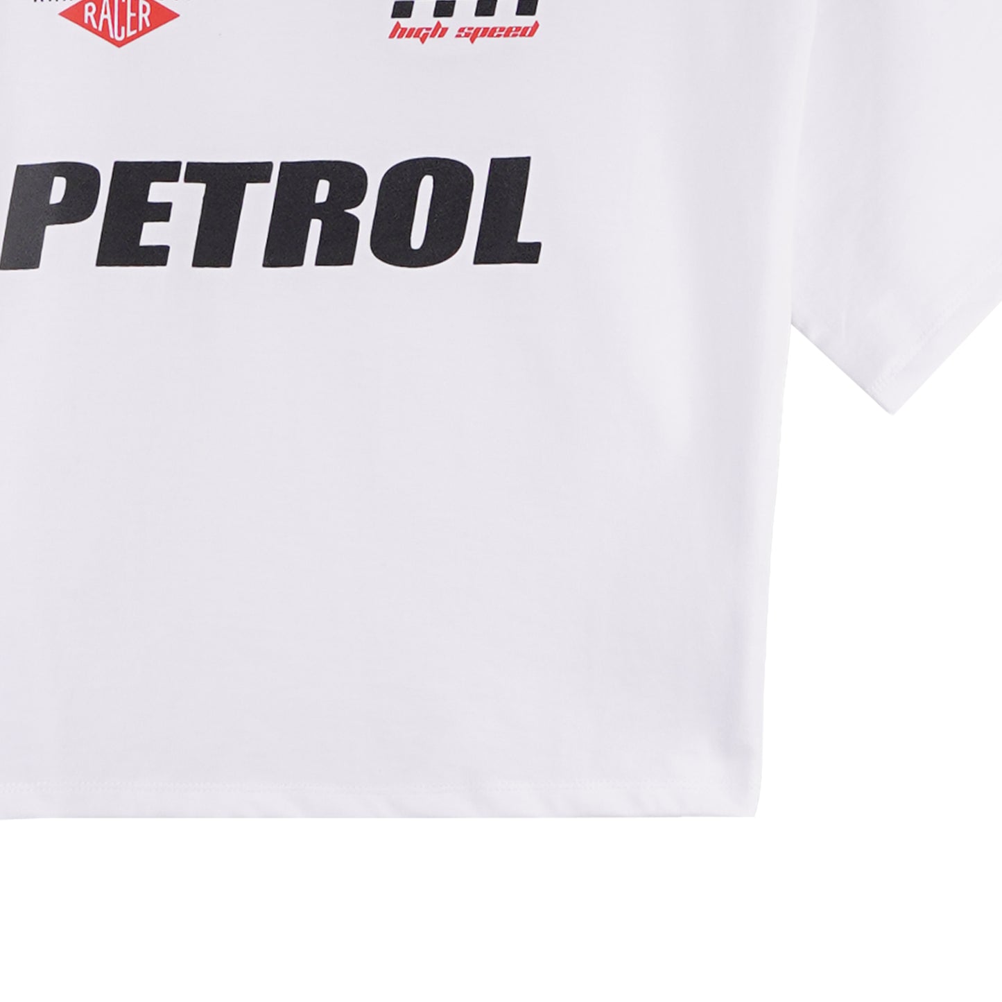 Petrol Ladies Basic Tees  Crop Fitting 172552 (White)