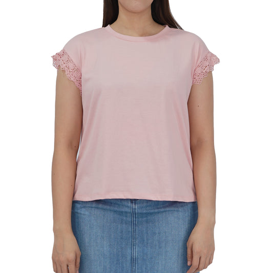 Petrol Ladies Basic Tees Regular Fitting 170540-U (Almond Blossom)