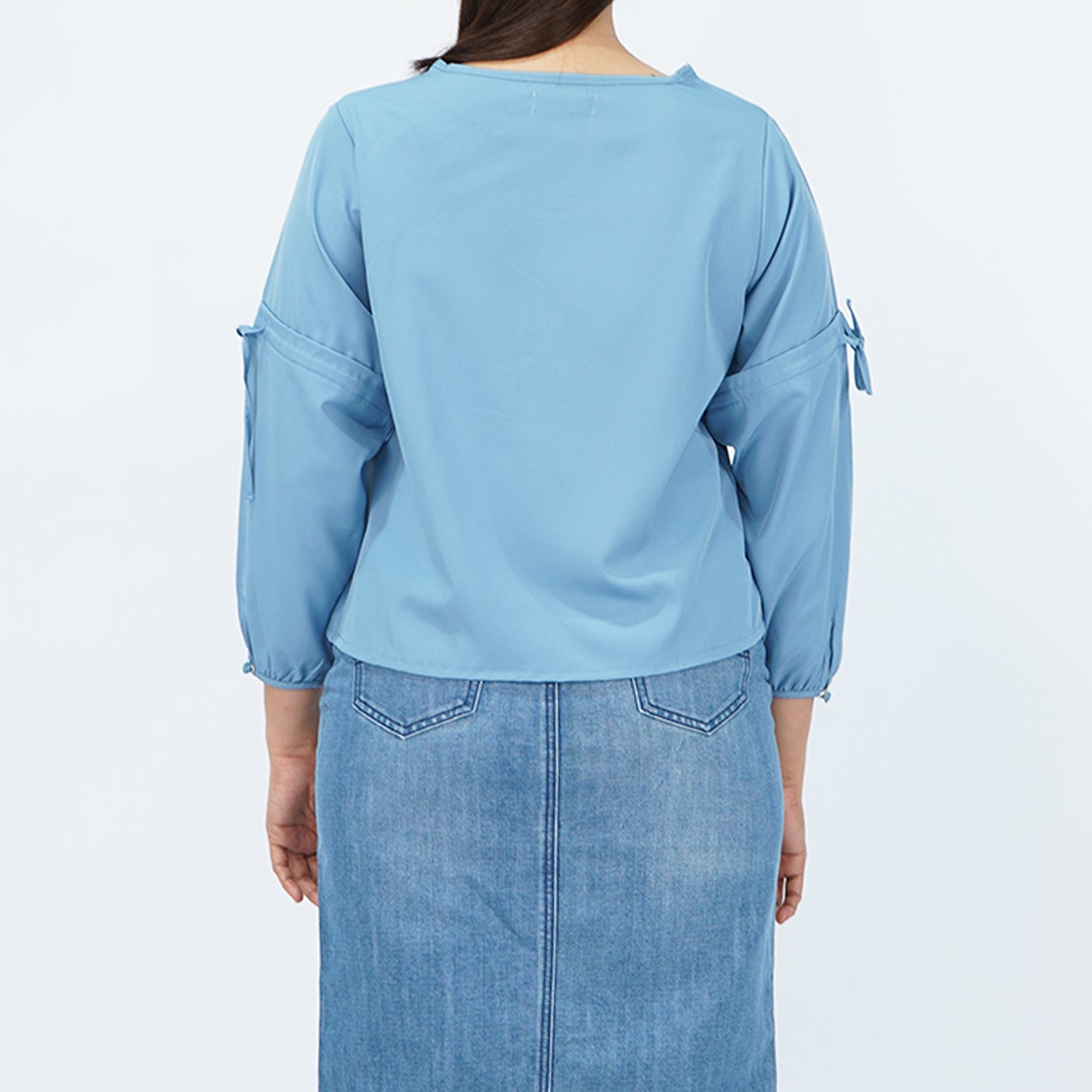 Petrol Ladies Basic Woven Shirt Boxy Fitting 159181 (Blue)
