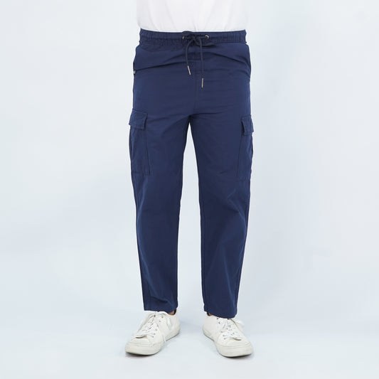 Petrol Ladies Basic Non-Denim Cargo Pants Mid-Rise Fitting 171643-U (Black Iris)