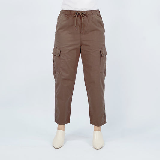 Petrol Ladies Basic Non-Denim Cargo Pants Mid-Rise Fitting 171643-U (Light Fatigue)