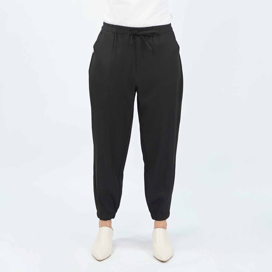 Petrol Ladies Basic Non-Denim Jogger Pants Mid-Rise 172964-U (Black)