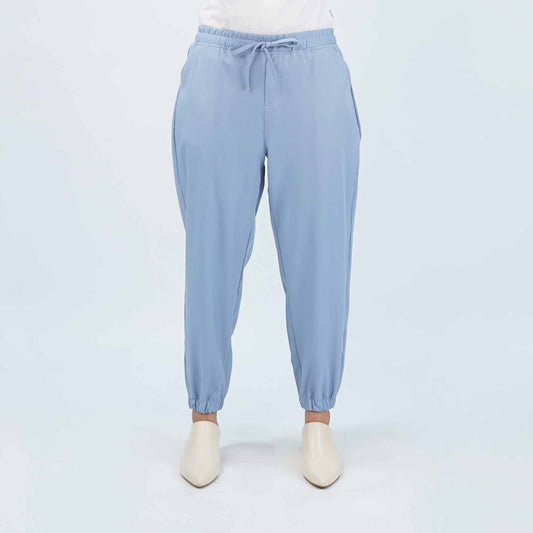 Petrol Ladies Basic Non-Denim Jogger Pants Mid-Rise 172964-U (Blue)