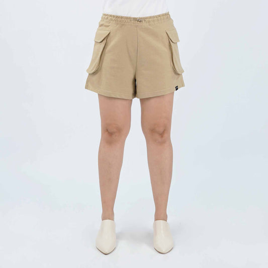 Petrol Ladies Basic Non-Denim Cargo Short Mid-Rise 176361 (Beige)