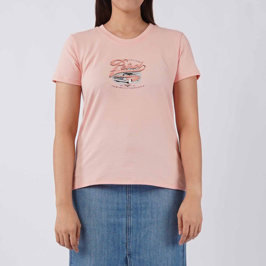 Petrol Ladies Basic Tees Regular Fitting 178039 (Peach)