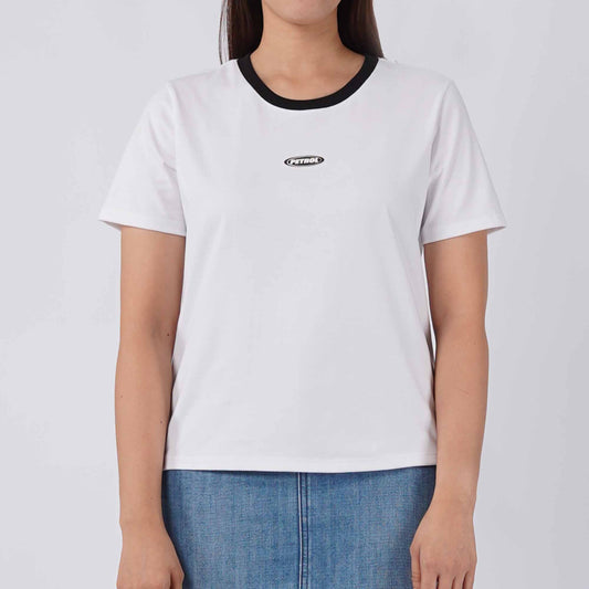 Petrol Ladies Basic Tees Boxy Fitting 172557 (White)
