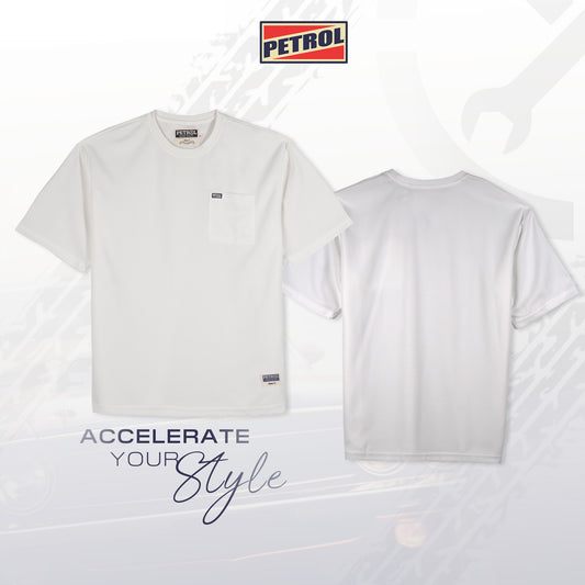 Petrol Men's Basic Tees Oversized Fitting 170491-U (White)