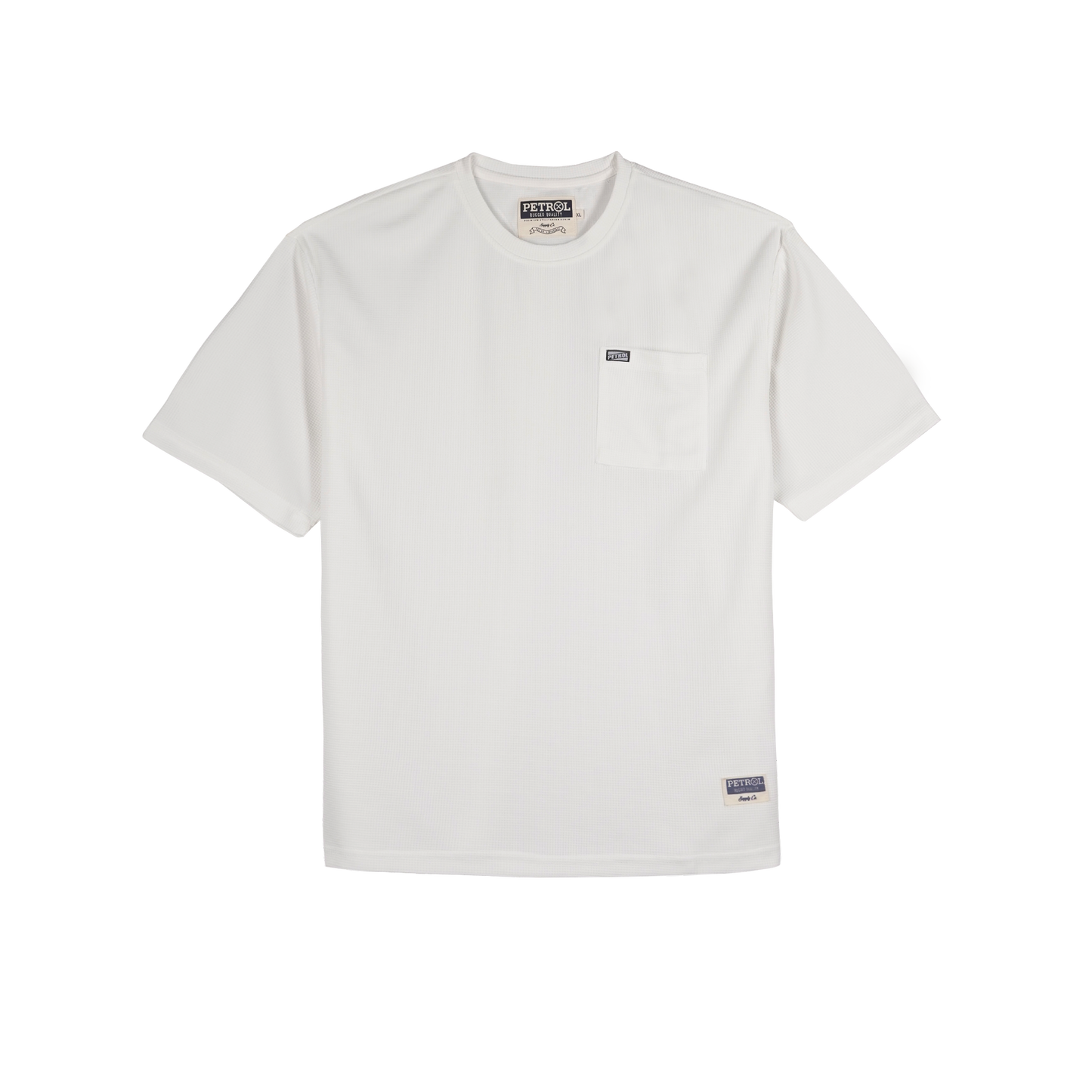 Petrol Men's Basic Tees Oversized Fitting 170491-U (White)