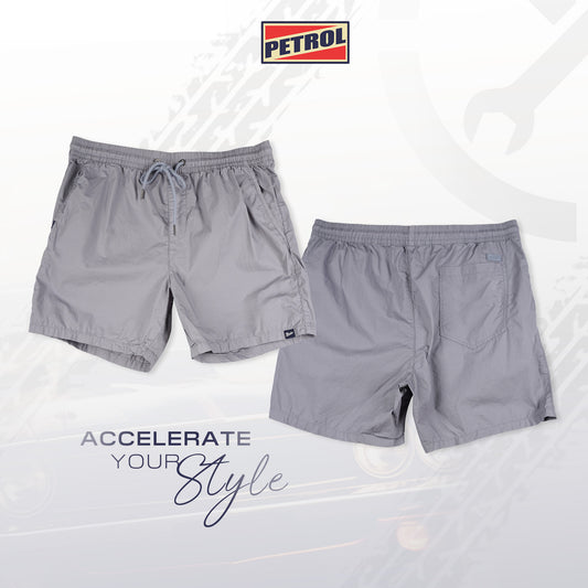 Petrol Men's Basic Non-Denim Jogger Short Mid-Rise 180896-U (Blue/Gray)
