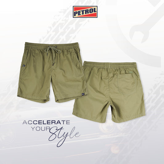 Petrol Men's Basic Non-Denim Jogger Short Mid-Rise 180896-U (Fatigue)