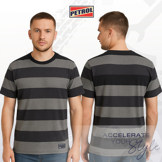 Petrol Men's Basic Tees Slim Fitting 114257 (Black)