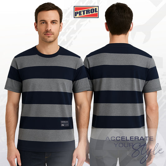 Petrol Men's Basic Tees Slim Fitting 114257 (Navy)