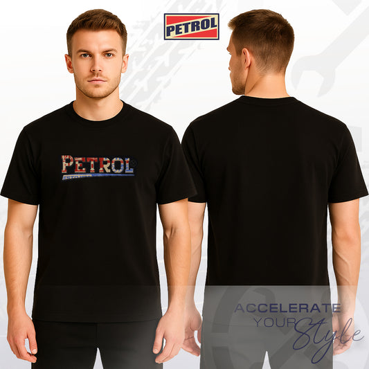 Petrol Men's Basic Tees Slim Fitting 185697-U (Black)