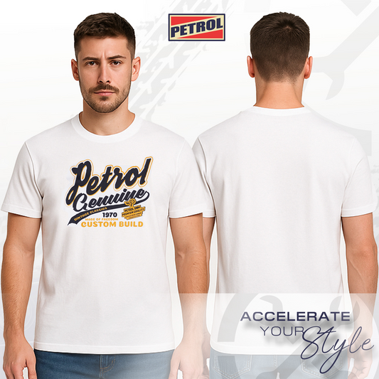 Petrol Men's Basic Tees Slim Fitting 188984-U (White)