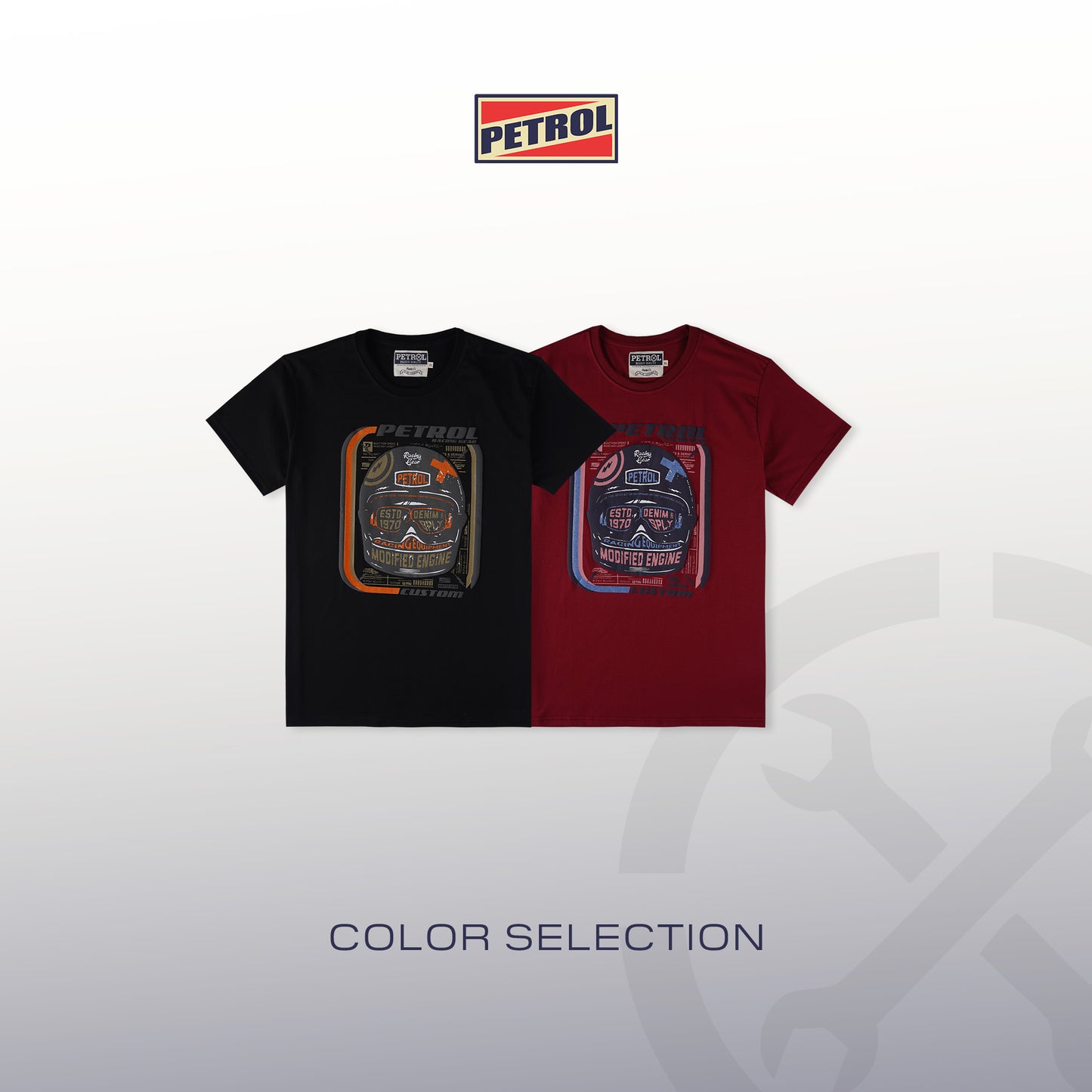 Petrol Men's Basic Tees Slim Fitting 185949-U (Black)