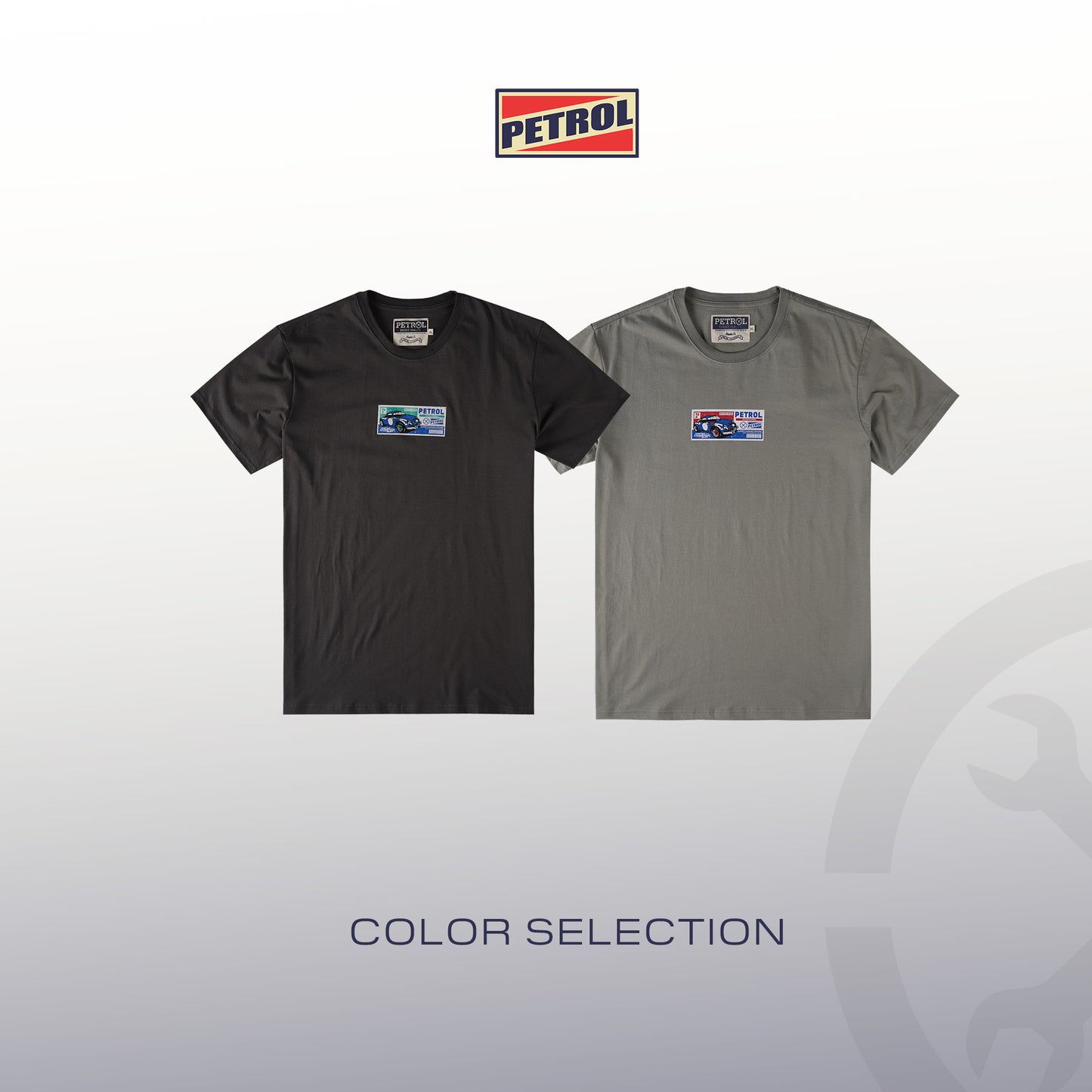 Petrol Men's Basic Tees Slim Fitting 189579-U (Charcoal)