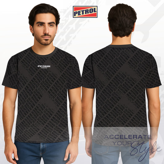 Petrol Men's Basic Tees Slim Fitting 185974-U (Charcoal)