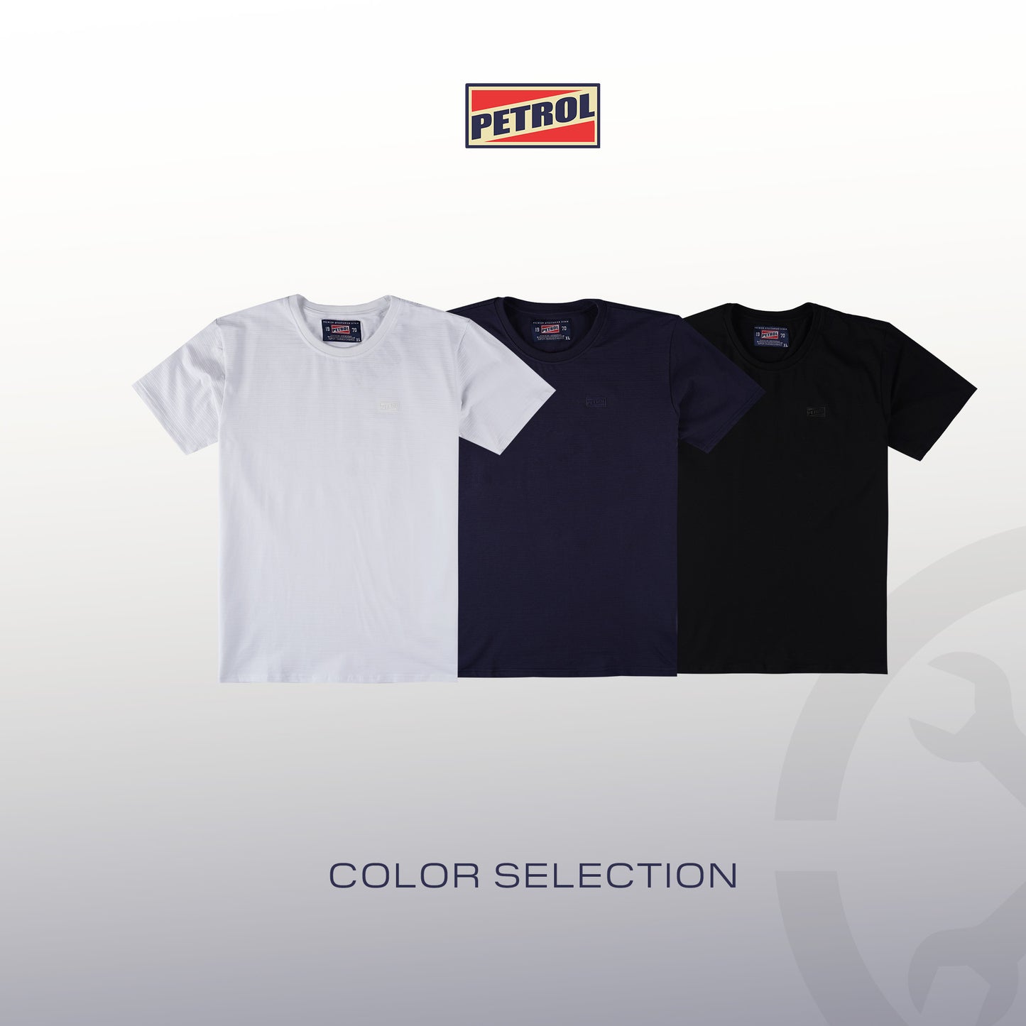 Petrol Men's Basic Tees Slim Fitting 188172 (Navy)