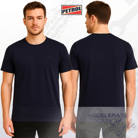 Petrol Men's Basic Tees Slim Fitting 188172 (Navy)