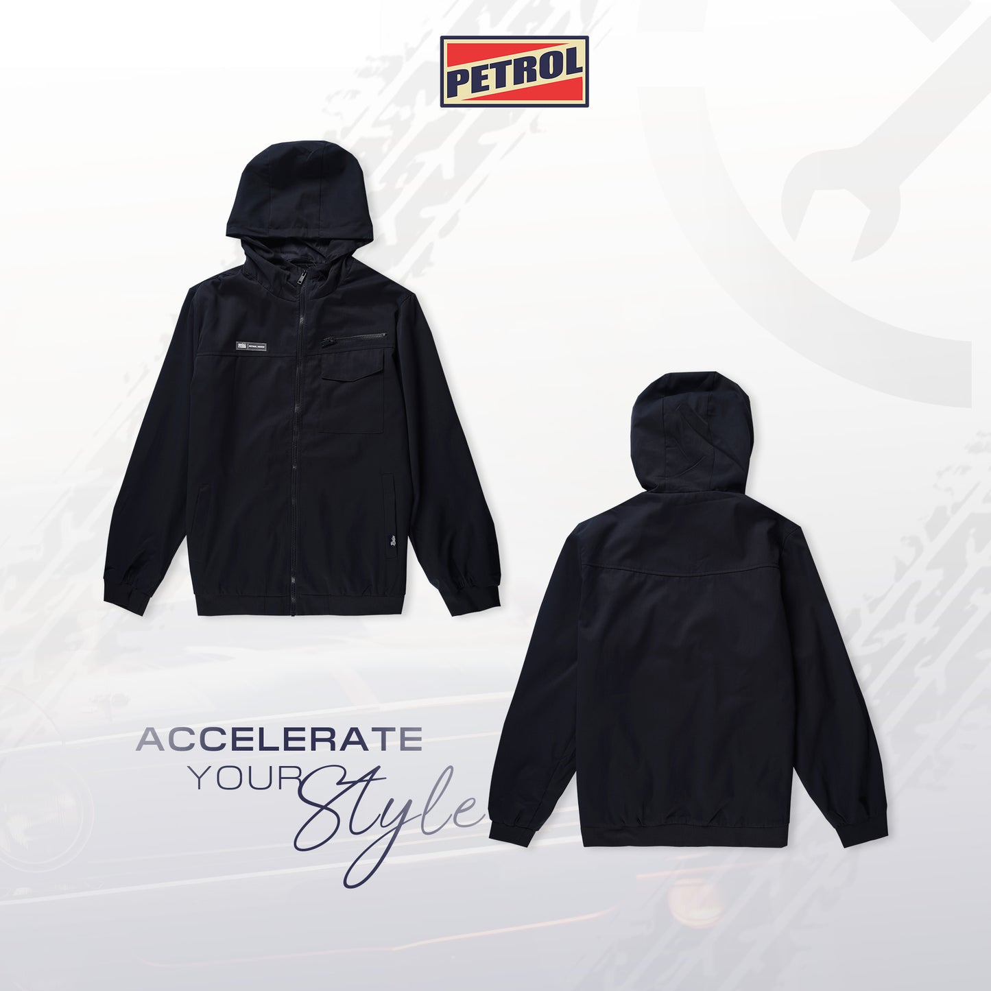 Petrol Men's Basic Jacket Regular Fitting 189796 (Navy)