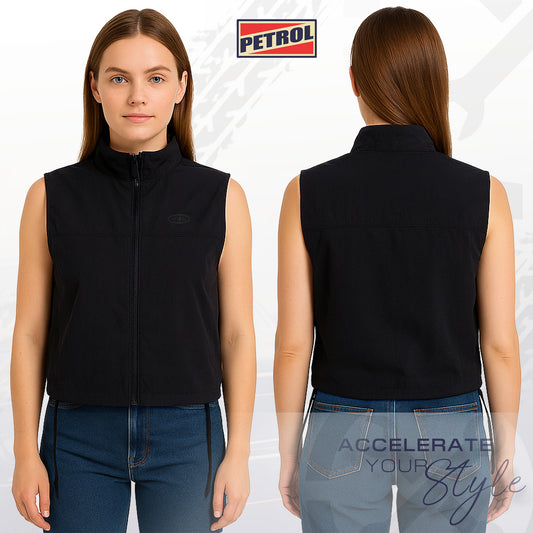Petrol Ladies Basic Woven Regular Fitting 173125 (Black)