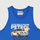 Petrol Men's Basic Tank Top Slim Fitting Jaspe Jersey Fabric Tank Top Trendy fashion Casual Top True Blue Sando for Men 126884-U (True Blue)