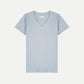 Petrol Basic Tees Ladies Regular Fitting Shirt Slub Jersey Fabric Trendy fashion Casual Top Smoke Blue T-shirt for Ladies 107433-U (Smoke Blue)