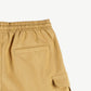 Petrol Basic Non-Denim Jogger Shorts for Men Trendy Fashion With Pocket Regular Fitting Garment Wash Fabric Casual short Navy Jogger short for Men 120001 (Light Khaki)