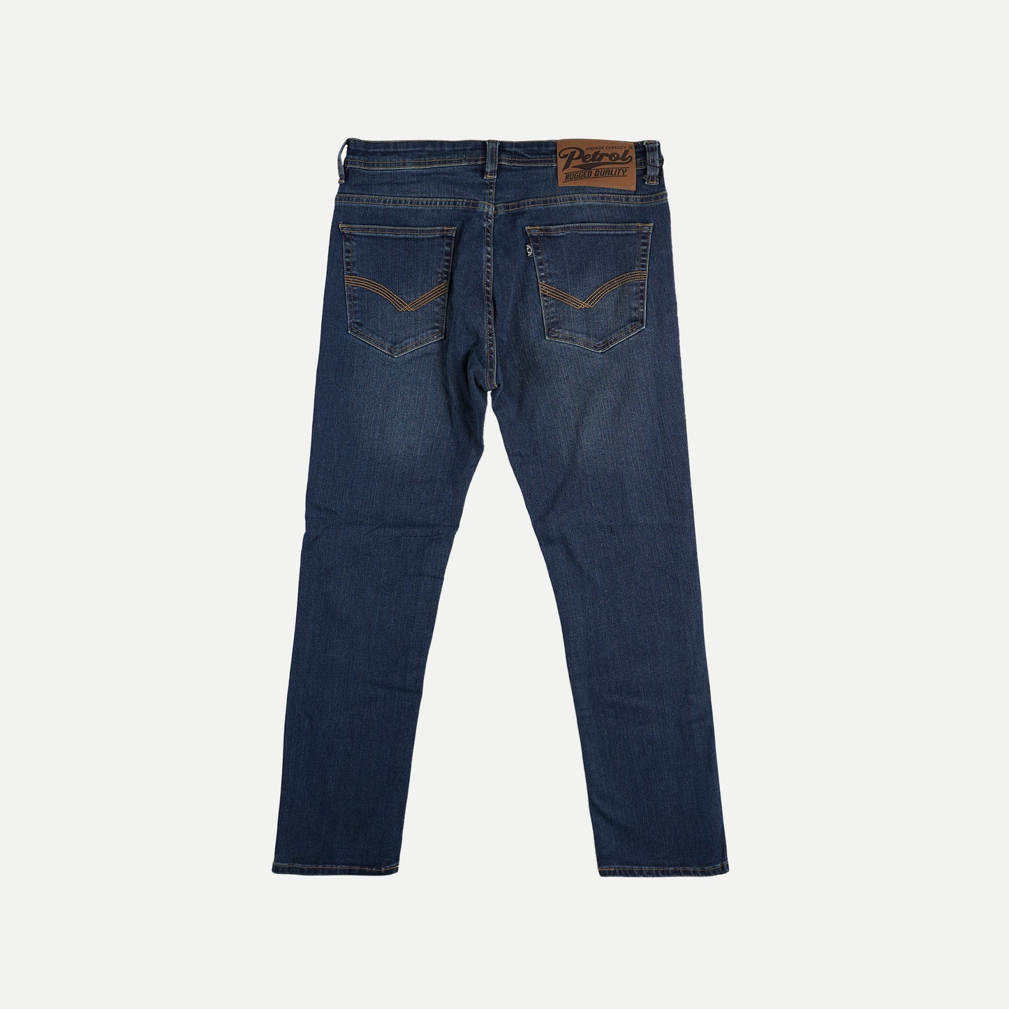 Petrol Basic Denim Pants for Men Super Skinny Fitting Mid Rise Trendy fashion Casual Bottoms Medium Shade Jeans for Men 132544 (Medium Shade)