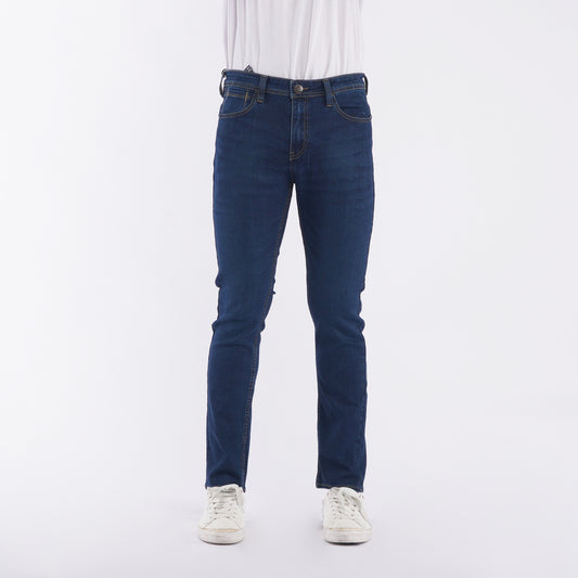 Petrol Basic Denim Pants for Men Skin Tight Fitting Mid Rise Trendy fashion Casual Bottoms Dark Shade Jeans for Men 139288-U (Dark Shade)