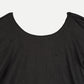 Petrol Ladies Basic Loose Fitting Special Fabric Trendy Fashion High Quality Apparel Comfortable Casual Top for Women Round Neck T-shirt for Women 129557-U (Black)