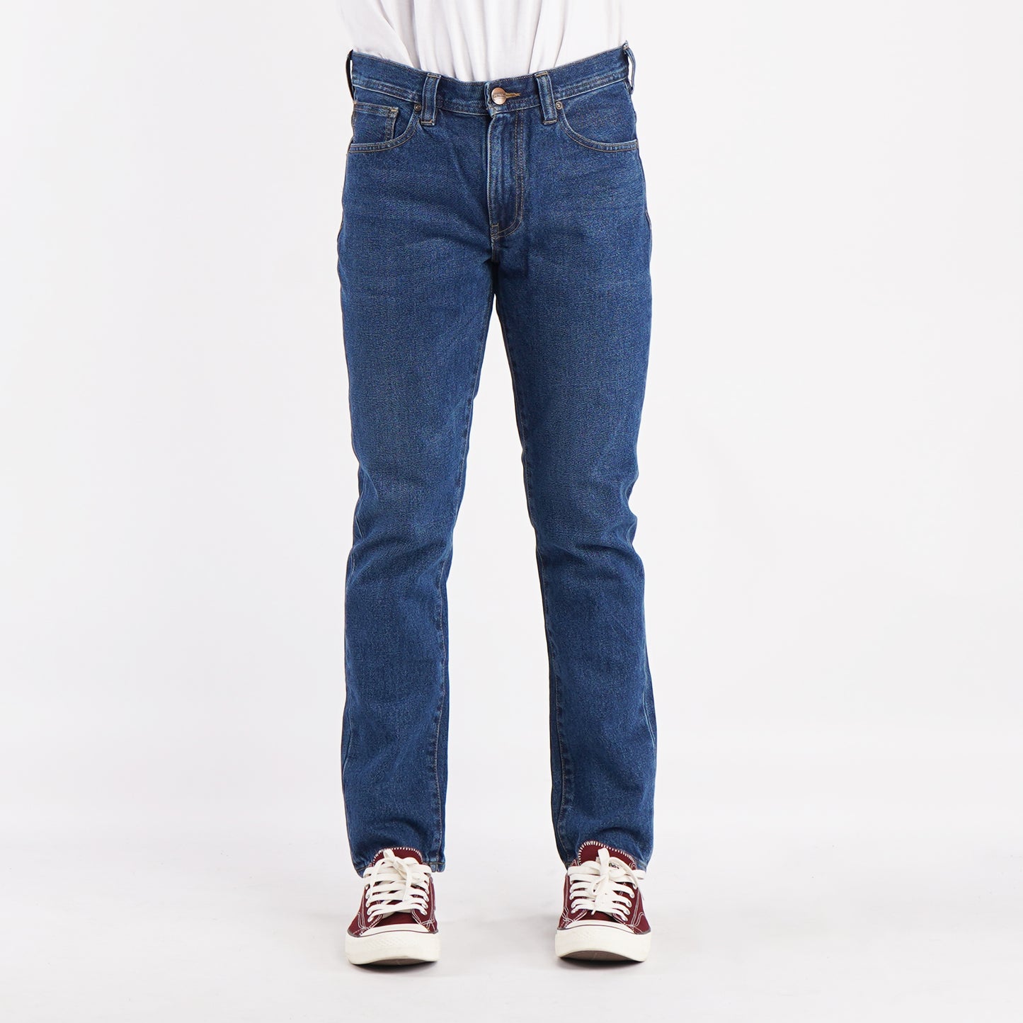 Petrol Basic Denim Pants for Men Skinny Fitting Mid Rise Trendy fashion Casual Bottoms Medium Shade Jeans for Men 145362 (Medium Shade)