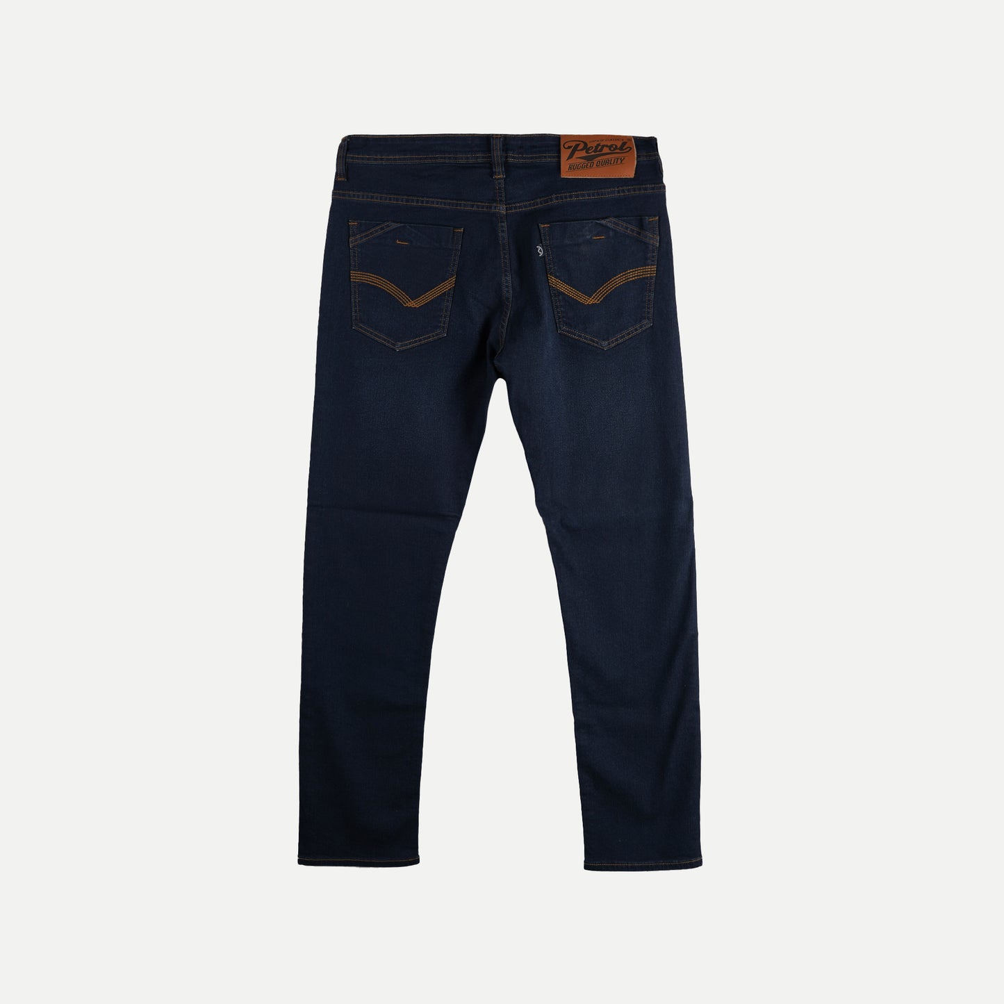 Petrol Basic Denim Pants for Men Skin Tight Fitting Mid Rise Trendy fashion Casual Bottoms Dark Shade Jeans for Men 143463-U (Dark Shade)