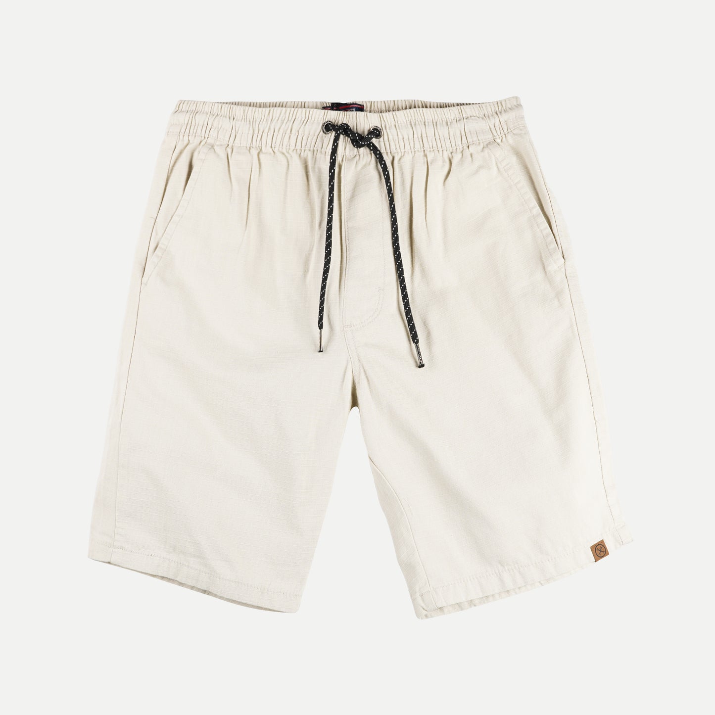 Petrol Basic Non-Denim Jogger Shorts for Men Regular Fitting Garment Wash Fabric Casual short Beige Jogger short for Men 127352 (Beige)